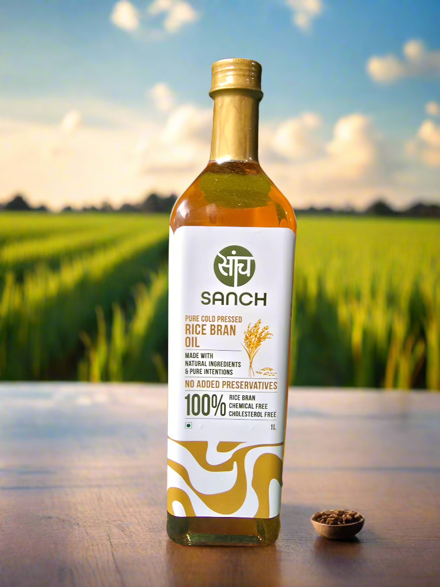 Cold Pressed Rice Bran Oil