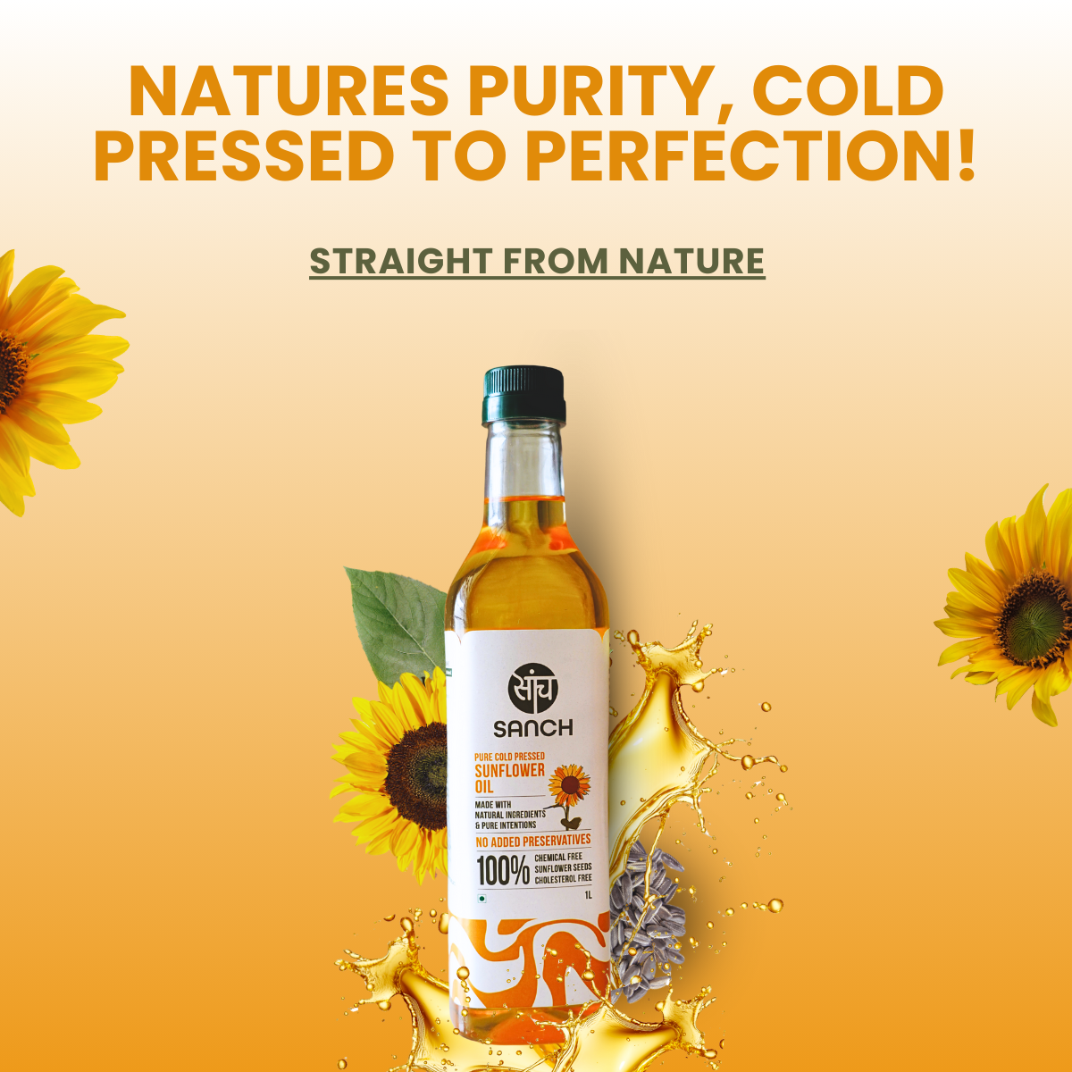 Cold Pressed Sunflower Oil