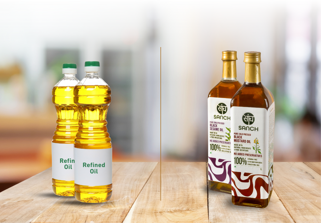 Cold Pressed vs Refined Oils – Healthier Choice Explained