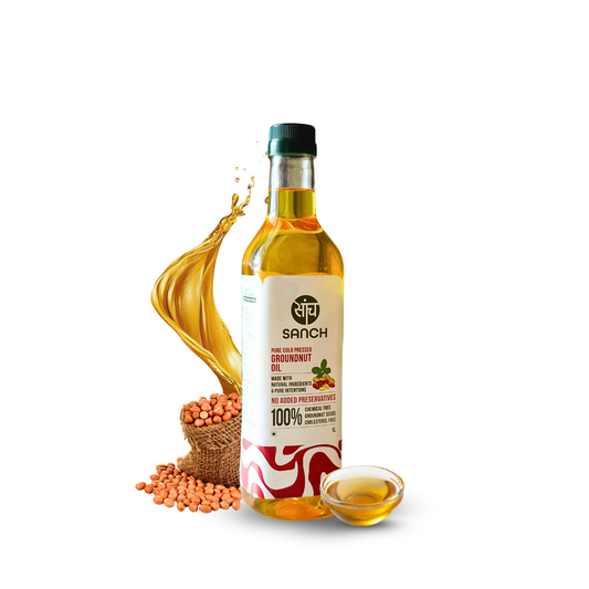 Cold Pressed Groundnut Oil