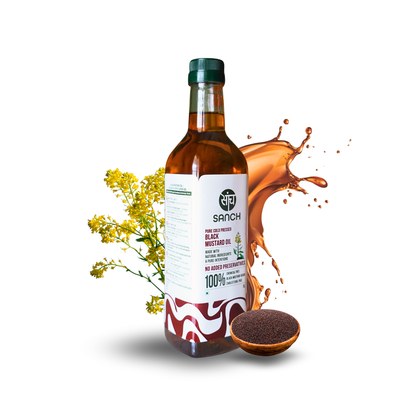 Cold Pressed Black Mustard Oil