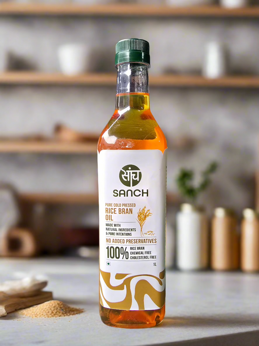 Cold Pressed Rice Bran Oil