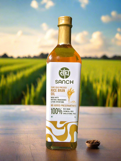 Cold Pressed Rice Bran Oil