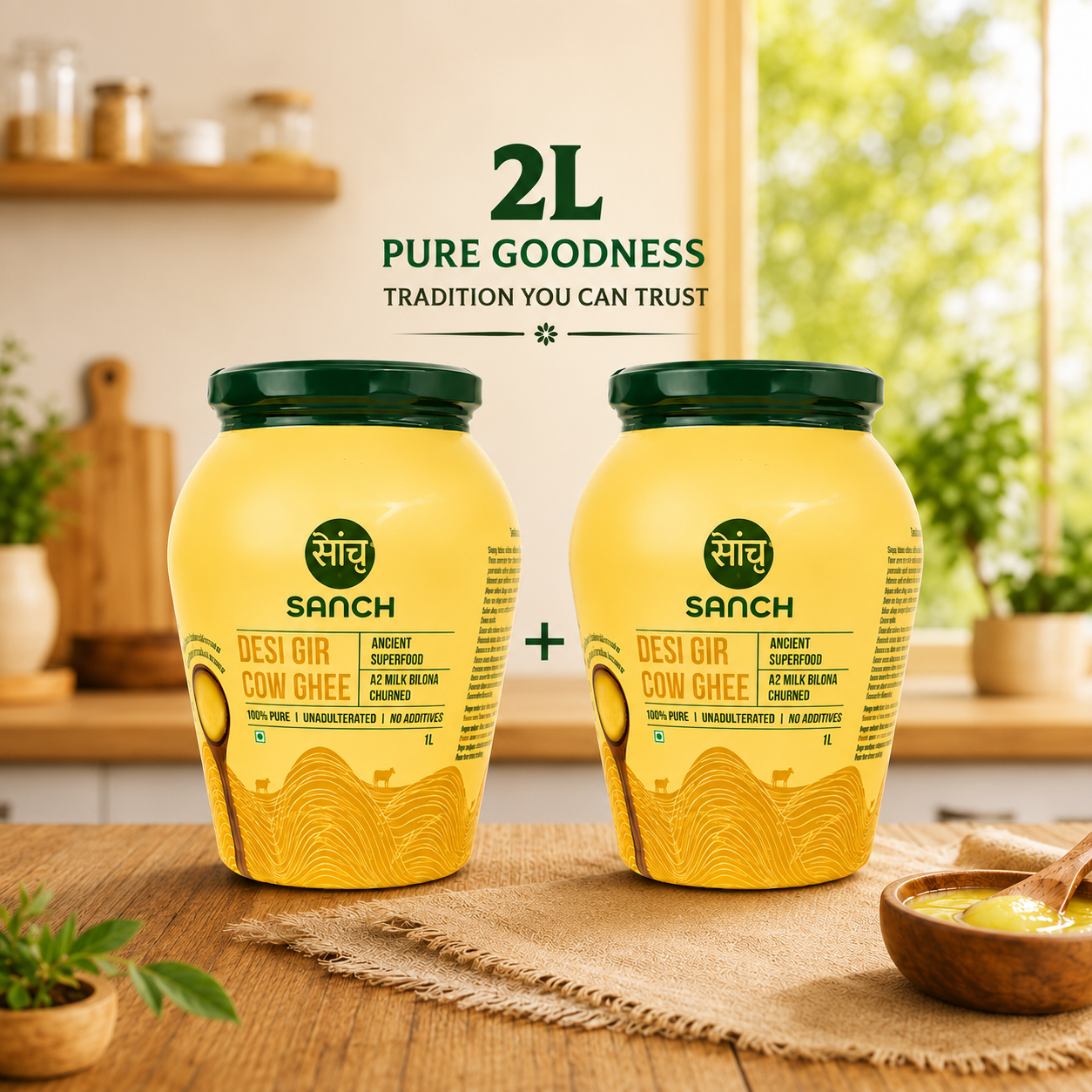 A2 Bilona Gir Cow Ghee