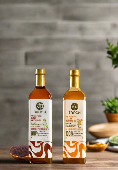 Cold Pressed Black Mustard & Yellow Mustard