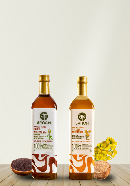 Cold Pressed Black Mustard & Yellow Mustard